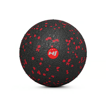 Массажный мяч EPP 80 мм Hop-Sport HS-S008MBR черно-красный