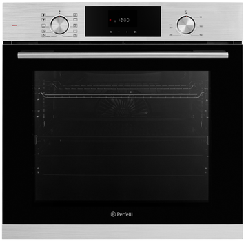 Духовий шафа електричний Perfelli DIAMOND 6D10N INOX (73 л, 10 прогр., мех.-сенс.кер.) 261062