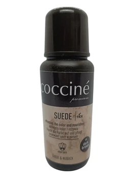 Рідка крем-фарба Coccine Suede для замші нубуку-темно-коричнева 19 75 мл