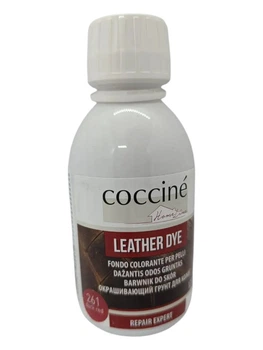 Красящий грунт COCCINE LEATHER DYE для кожи темно-красный 261 125 мл
