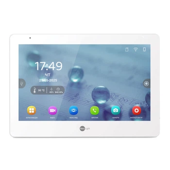 Видеодомофон NeoLight MEZZO Hybrid White с Wi-Fi