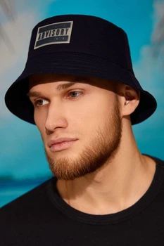 Панама Braxton «Parental Advisory» темно-синій літній Для чоловіків (1340)