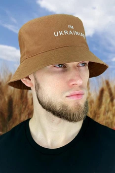 Мужская панама Braxton «I`m Russian» кемел пожилой (1451)