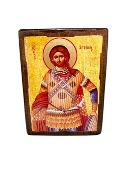 Икона Артемий святой 300*400 мм (на дереве)