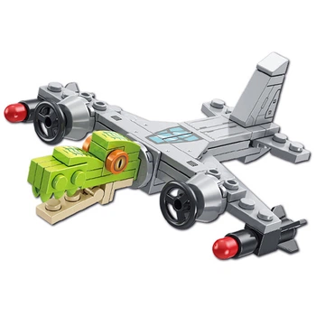 Іграшка Bombardiro Crocodilo 56 деталей Brainrot для дітей (арт 14418)