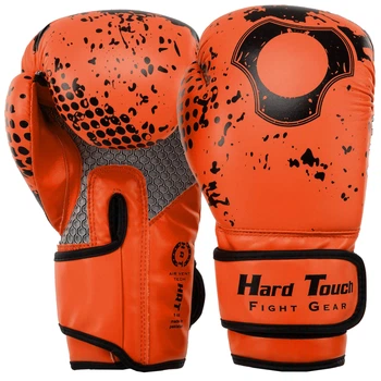 Рукавички боксерські дитячі HARD TOUCH BO-8468 4 унції помаранчевий