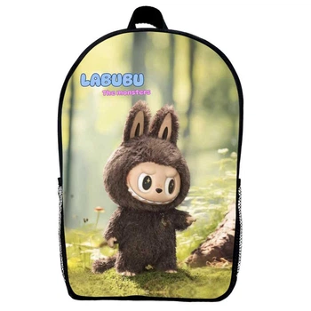 Рюкзак Лабубу (School Gear bag Labubu 06) чорний, 39 х 27 х 14 см