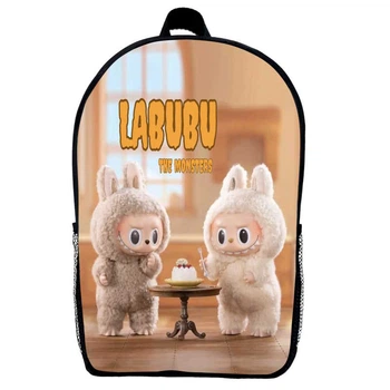 Рюкзак Лабубу (School Gear bag Labubu 04) чорний, 39 х 27 х 14 см