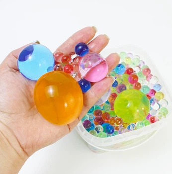 Набор Гидрогелевые Шарики Orbeez Mix Гигантские, Большие, Маленькие в Готовом виде 1000 мл (01430)