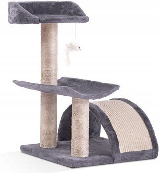 Drapak dla kota Pethaus 58 cm z myszką szary DR-264 (5903890601355)