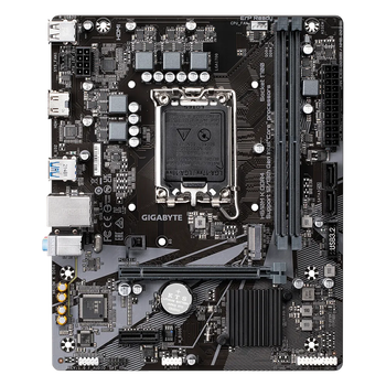Материнская плата Gigabyte H610M K DDR4 | Intel H610 MicroATX | Socket 1700 | 2 слота памяти DDR4