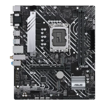 Материнская плата ASUS PRIME H610M-A WIFI D4, LGA1700, DDR4, HDMI, DisplayPort, VGA, Wi-Fi 5, microATX