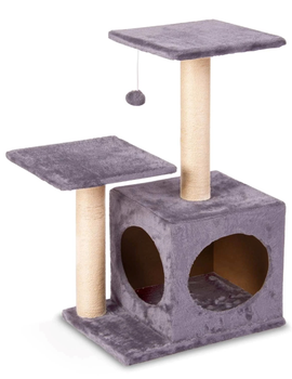 Drapak dla kota Pethaus 71 cm z myszką szary DR-263 (5903890601324)