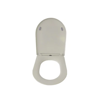 Сидіння для унітаза EUR TS-6545 дюропластове, Soft Close, метал.кріпл.