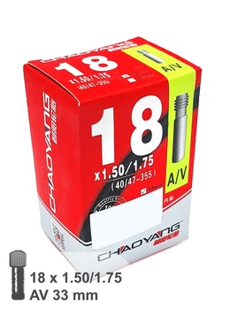 Камера велосипедна Chaoyang 18x1.5/1.75 AV 33 мм (G0001356)