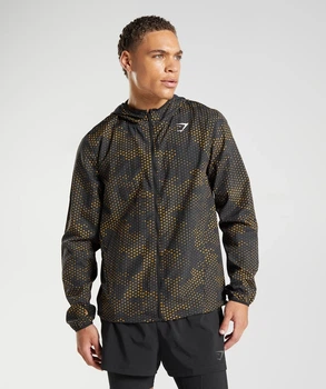 Легка куртка Gymshark Sport Windbreaker - Turmeric Yellow XXXL
