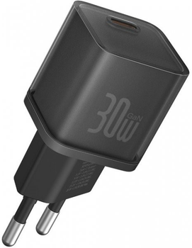 Ładowarka sieciowa Baseus GaN5S Fast Charger 1C 30W USB-C Black (P10162504113-00)