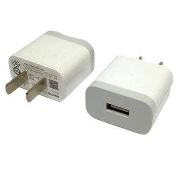 ЗУ мережеве USB XIAOMI оригінал, вилка 220V USA - гніздо USB, 5V 2A