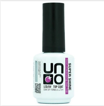Топ для нігтів UNO Super Shine Non-Cleansing без липкого шару 15мл