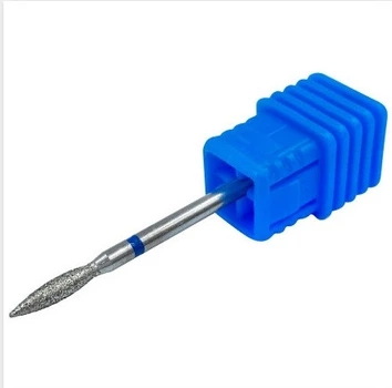 Фреза алмазна Nail Drill полум'я 2,3мм Синя