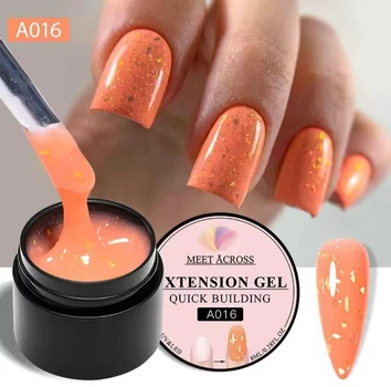 Гель для нарощування нігтів Meet Across 8мл EXTENSION GEL №A 016