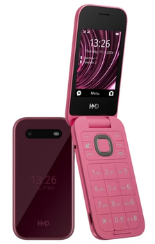 Мобільний телефон HMD 2660 Flip TA-1711 Red (1GF033CPC1L04)