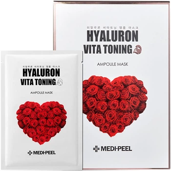 Тканевая маска MEDIPEEL Vita Toning Ampoule Mask Тонизирующая 1 шт (8809409343617)