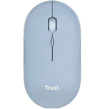 Миша бездротова Trust Puck Rechargeable Blue (24126) ( Блакитний )