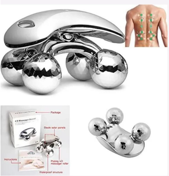 Массажер роликовый ручной Для всего тела 4D Massager