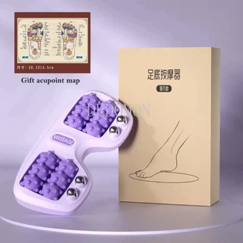 Портативний масажер для ніг Foot Massager з 12 роликами та 4 магнітними кульками