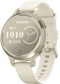 Спортивний годинник Garmin Lily 2 Active Silicone Lunar Gold/Bone (010-02891-00)