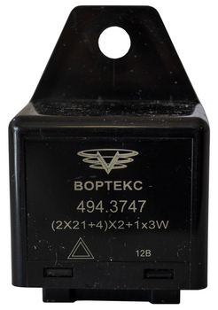 Реле поворотов ВАЗ 2106 (аварийки) 4-контактное VORTEX