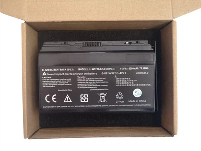 Аккумулятор для ноутбука Clevo K590S, K750S, K660E, W350ET, W350ETQ, W37ET, NP6350, NP6370, 6-87-W37SS-4271 W370BAT-8 5200mah 76.96Wh ORIGINAL