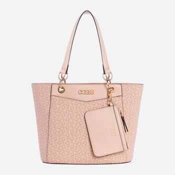 Сумка шоппер женская Guess 535949084 Розовая (1159834601)