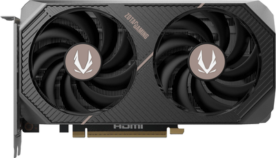 Видеокарта Zotac PCI-Ex GeForce RTX 5060 Ti GAMING AMP 8GB GDDR7 (128bit) (2632/28000) (HDMI, 3 x DisplayPort) (ZT-B50610F-10M)