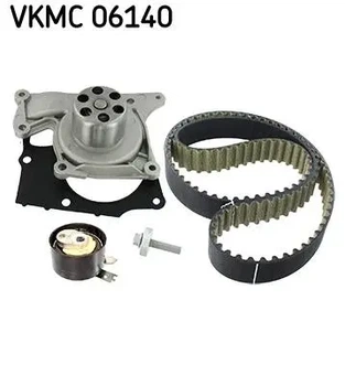 Комплект ременя ГРМ з помпою SKF (VKMC06140)