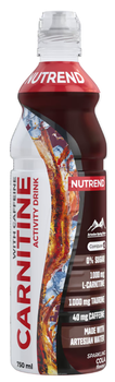 L карнітин Nutrend Carnitin activity drink with caffeine - 750 мл - кола