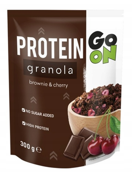 Заменители питания Go On Protein Granola Brownie Cherry 300 г