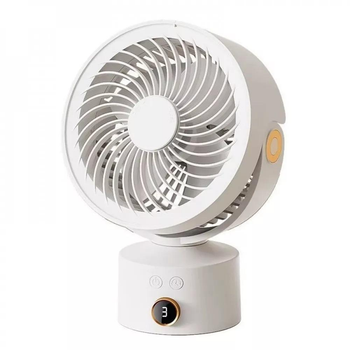 Портативний настільний вентилятор WT-F70 White