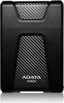 Внешний жесткий диск PHD External 2.5'' ADATA USB 3.1 DashDrive Durable HD650 1TB Black AHD650-1TU31-CBK