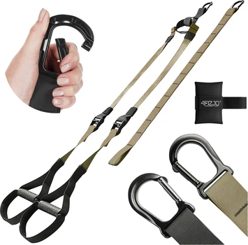 Петли для функционального тренинга 4FIZJO TRX Black/Khaki (P-5907739311023)