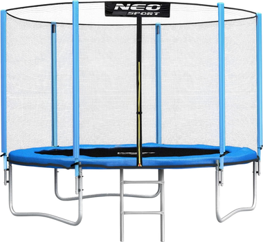 Садовий батут Neo Sport 183 см з внутрішньою сіткою та драбинкою (NS-06Z181)