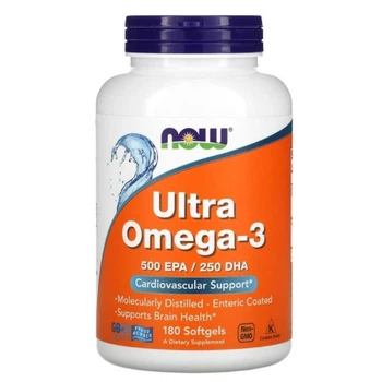 Ультра Омега-3 NOW Foods Ultra Omega-3, 180 капсул