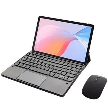 Клавиатура-подставка Smart Keyboard + Мышка для Ulefone Tab A11 Pro Ukr+Eng Black