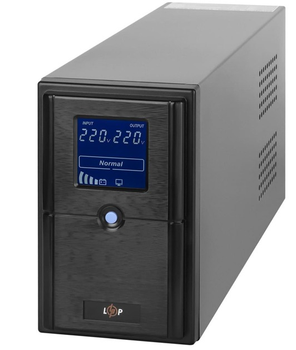 Блок безперебійного живлення LogicPower LPM-UL1100VA (лінійно-інтерактивний, AVR, потужність: 770Вт, LED, USB)
