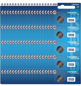 Батарейка літієва Renata CR1220 100 шт BLISTER CARD