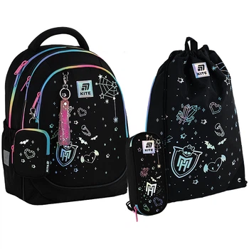 Шкільний набір Kite Education Monster High SET_MH25-700M (рюкзак, пенал, сумка)