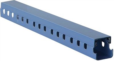 Короб перфорированный 30x30мм 2 пог.м ПВХ синий [A0070020005] АСКО