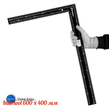 Угольник Intertool 600 х 400 мм (MT-2060)
