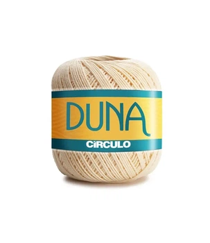1114 DUNA пряжа (100% мерсиризована бавовна, 100гр. 170м. ), кремовий
